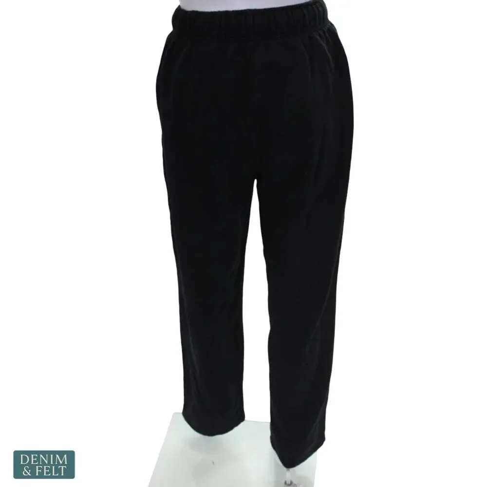 Alo Yoga Accolade Straight Leg Sweatpants Black Minimal Luxe Wide Leg Athleisure